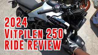 2024 Vitpilen 250 Ride Review 🔥  Better Than KTM Duke 250 Husqvarna 2024 INDIA [upl. by Dhruv]