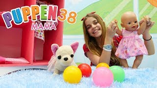 Puppen Mama  Rose geht zur Party  Spielzeugvideo für Kinder [upl. by Bouley234]