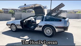 Honda K Powered amp Turbocharged DeLorean [upl. by Oiratno]