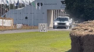 Footage of Travis Pastrana crashing his ride at Goodwood Festival of Speed  WooGlobe [upl. by Nohsram820]