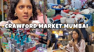 Showing you Mumbais Crawford Market Vlog sonalbandekarvlogs [upl. by Gothurd]