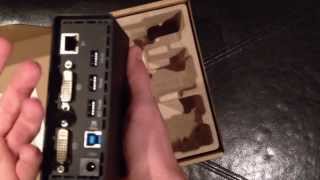 Lenovo USB 30 Docking Station Unboxing [upl. by Hartzke396]