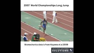 2007 World Track and Field Championships Long Jump [upl. by Millan]