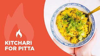 Pitta Dosha Kitchari Recipe  Ayurvedic Recipes amp Cooking  Cleanse Recipe [upl. by Friedman]