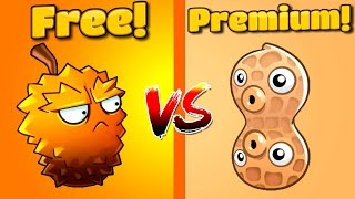 Plants vs Zombies 2 gameplay ENDURIAN vs PEA NUT in PVZ 2 Primal [upl. by Ainevuol971]