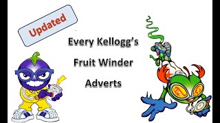 Every Kelloggs Fruit Winder Sweet Advert Compilation 200006 [upl. by Eizzil]