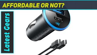 Anker 323 Car Charger Review 525W Fast Charging Powerhouse [upl. by Tolmach]