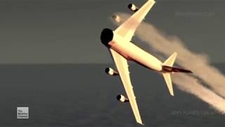 TWA Flight 800  Crash Animation 3 [upl. by Ennazor]