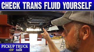 How to Open Check and Fill Chevy Silverado 1500 Transmission Fluid [upl. by Fruin161]