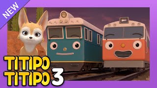 TITIPO S3 EP22 Danny goes to the desert l Cartoons For Kids  Titipo the Little Train [upl. by Ahter624]