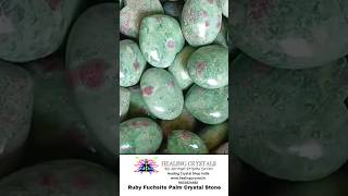 Ruby Fuchsite Palm Crystal Stone  Healing Crystal Shop India Mumbai  919833824682 [upl. by Nodyl717]