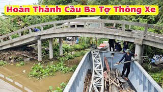 Hoàn thành Cầu Ba Tợ thông xe tháo dỡ giàn đỡ cốp pha 8 tháng 8 2024 [upl. by Marte623]