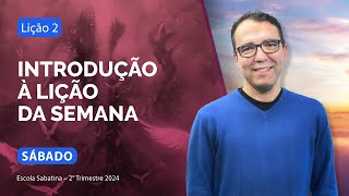 INTRODUÇÃO à Lição 2  A questão central amor ou egoísmo  ES com Pr Rickson Nobre  2T 2024 [upl. by Enneirdna188]