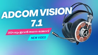 Adcom Vision 71 USB Over Ear Stereo Headphone [upl. by Nibbor]