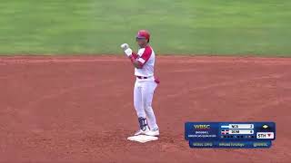 HIGHLIGHTS Nicaragua v Dominican Republic  Baseball Americas Qualifier [upl. by Melda]