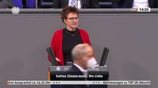 Sabine Zimmermann DIE LINKE MindestKurzarbeitergeld jetzt [upl. by Atelokin]