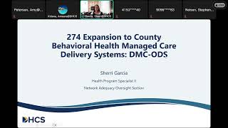 DHCS Managed Care Data Quality Monitoring Webinar Series 274 Behavioral Health [upl. by Lemmor587]