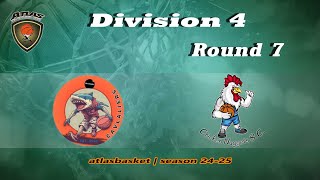 Atlasbasket  Div 4Round 7  CAVLALIERS vs CHICKEN NUGGETS [upl. by Mab]