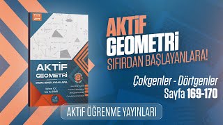 Aktif Geometri Çözümleri  Sayfa 169170  Çokgenler  Dörtgenler [upl. by Ryann]