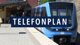 Telefonplan Stockholms Tunnelbana [upl. by Terena]