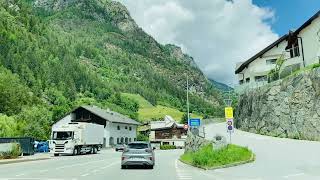 🇨🇭Scenic Views Grachen Switzerland 🇨🇭 วิวภูเขาที่สวิสเซอร์แลนด์ [upl. by Hands]