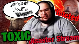 Wingsofredemption TOXIC DELETED DISASTER STREAM Goes on Banning Spree and Begs for 1000 Donation [upl. by Ennaeirrac301]