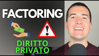 COSE IL FACTORING 💸 ⚠️  Diritto Privato in 3 minuti [upl. by Acie]