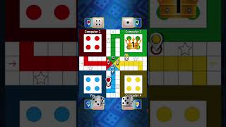 Ludo game in 4 player  new 4 player game  ludo game  shortvideo 012 [upl. by Ayanal]