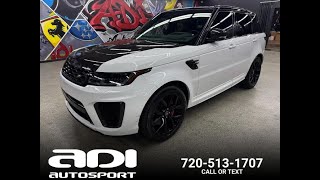 2022 Land Rover Range Rover Sport SVR Carbon Edition [upl. by Polinski476]