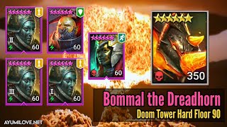 Bommal Dreadhorn Guide  Doom Tower Hard  Raid Shadow Legends [upl. by Aivyls559]