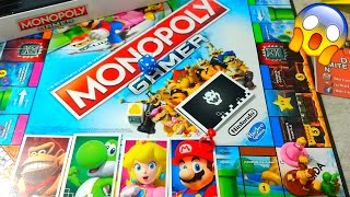 🎮CÓMO JUGAR Monopoly GAMER😱SUPER MARIO BROS amp DONKEY KONG🍌by NINTENDO amp HASBRO Gaming🎉🎲HOW TO PLAY [upl. by Kcub]