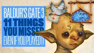 11 Things You Missed In Baldurs Gate 3 Even If You Played It  BALDURS GATE 3 TRANSLATED SIGNS [upl. by Meras]