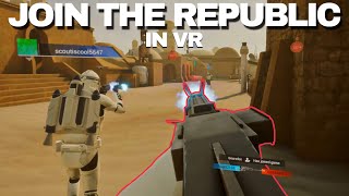 Star Wars Battlefront VR BLEW MY MIND [upl. by Allehs]