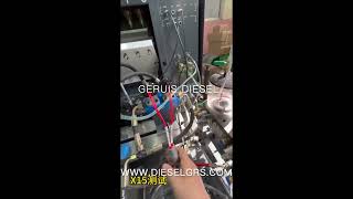 Cummins ISG HPI X15 Common Rail Injector testing [upl. by Onid282]