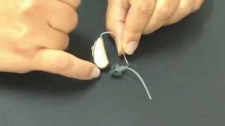 Cleaning Receiver in the Canal RIC Hearing aids [upl. by Tiffa1]