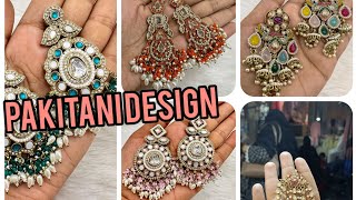 pakitani design earring😍 l wholesale jewellery🩷jewellery pakistani viral [upl. by Fannie]