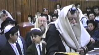 The Lubavitcher Rebbe Shacharit at 770  Rare Film  First time on web [upl. by Platon]