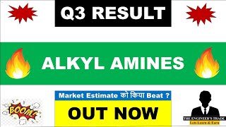 Alkyl Amines Q3 Results 2024  Alkyl Amines Results  Alkyl Amines share latest news  alkyl Amines [upl. by Hintze]