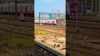 Brande New Pink 🩷 Emu Alstrom 3Fas 🩷🇮🇳 Fast Taime Run Howrah [upl. by Thatcher]