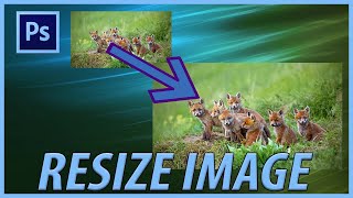 How to Resize an Image in Adobe Photoshop 2021 CC [upl. by Nodnil]