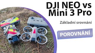 DJI NEO vs DJI Mini 3 Pro [upl. by Ijies]