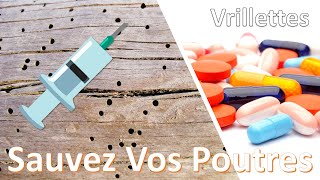 48 Comment Sauvez ses Poutres des Vrillettes  Rénovation Autonomie DIY [upl. by Meagan]