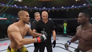 UFC Fight Night  Edson Barboza vs Sodiq Yusuff  UFC 4 Simulation [upl. by Ayaladnot]