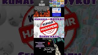 Kumar Haramdır ve Her türlü şans oyunlarını reddediyorum [upl. by Onirefes]