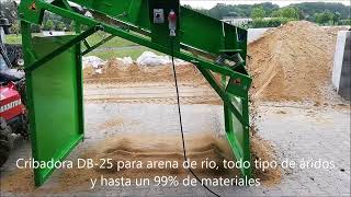 Criba de arena fina Modelo DB25 [upl. by Wilhelmine]