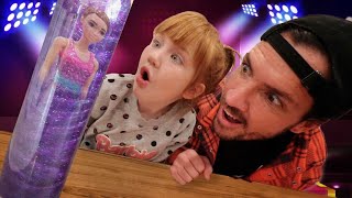 BARBiE MUSiC MAKEOVER Family Dance Party and Color Reveal Game new magic surprise presents [upl. by Eelaras]