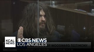 Video from inside the Santa Ana courtroom when Sam Woodward testified at his trial  The Desk [upl. by Schug]