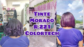 Tinte morado R221 Colortech [upl. by Karlene318]