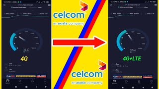 New Setting APN Celcom 4G Lte Internet Speed [upl. by Waldner]