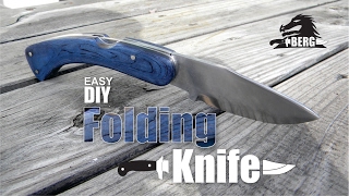 How to easily make a Folding Knife [upl. by Niel]